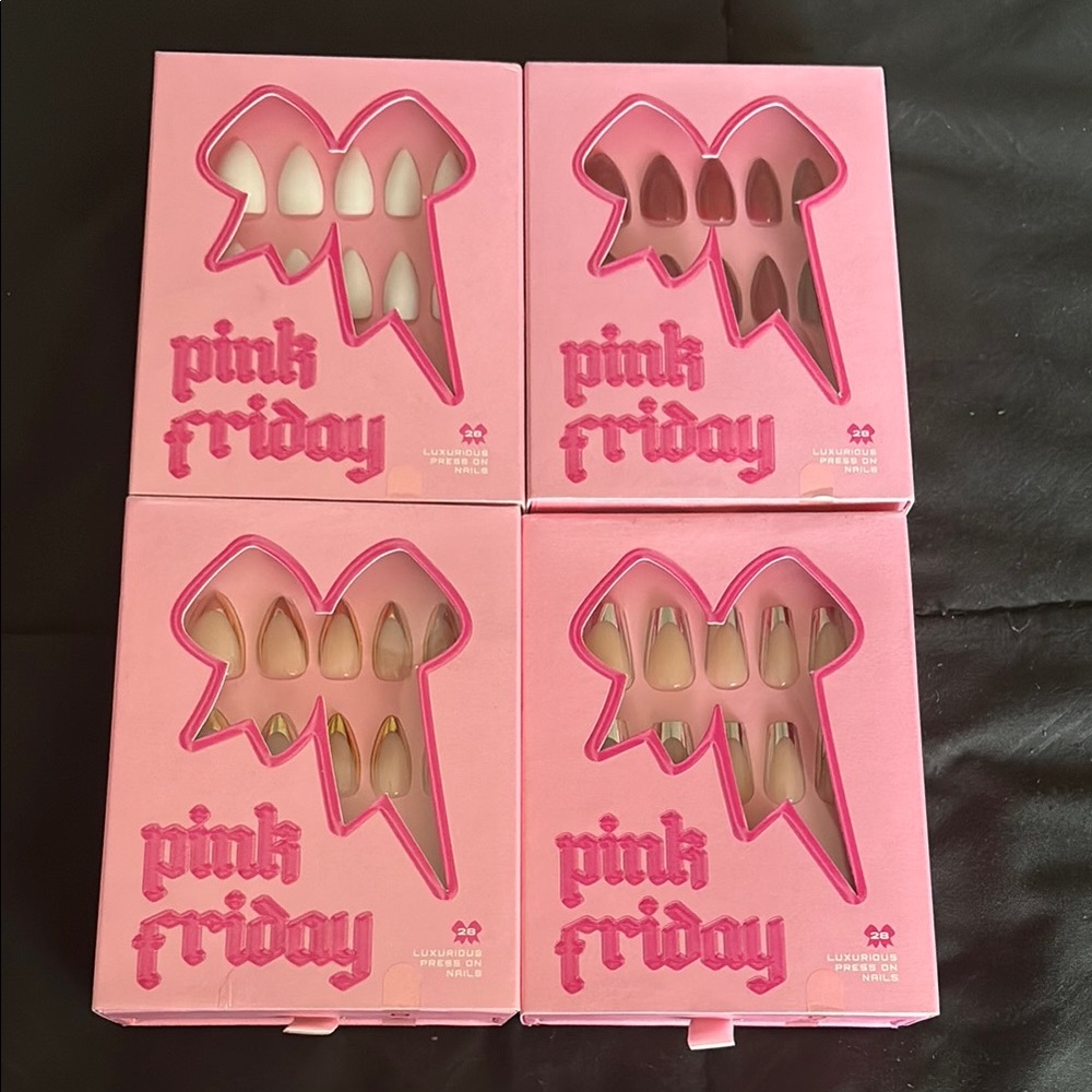Pink Friday by Nicki Minaj Nails